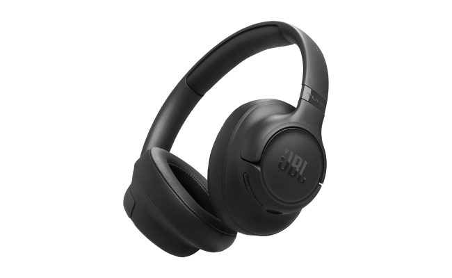 JBL Tune 730 BT Wireless Over-Ear Headphones with JBL Pure Bass Sound, Bluetooth 6.0, Foldable Design, Audio Cable, 76-Hour Battery Life and Google Fast Pair/Microsoft Swift Pair - Black